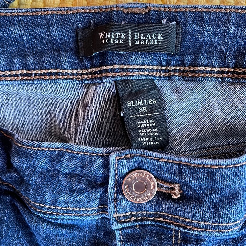 White House Black Market Slim Leg Jeans